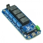 TOSR141 - 4 Channel Smartphone Bluetooth Relay - (Password/Momentary/Latching)
